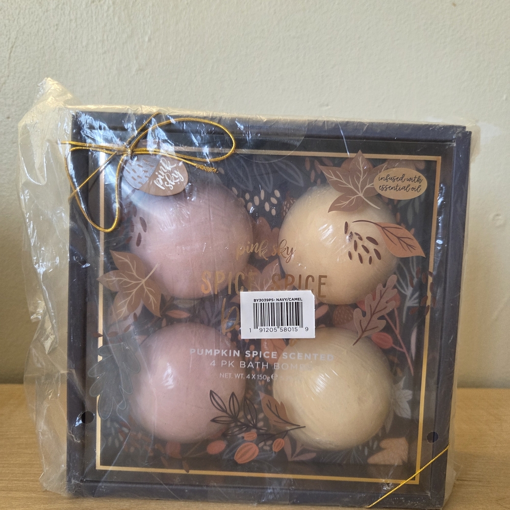 Marshalls Autumn Spice Bath Bomb Collection